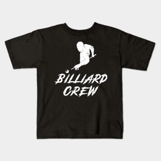 Billiard Crew Awesome Tee: Pocketing Laughter! Kids T-Shirt